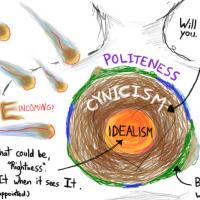 Rde� karton cinizmu!