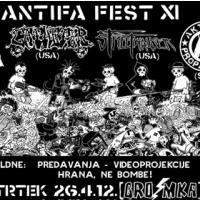 ANTIFA FEST XI, Klub Gromka, 26. 4. 2012