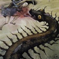 Gro�ev �venk  - Motiv �enske, preoble�ene v mo�kega v ljudski pravljici
