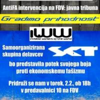 NEVIDNI DELAVCI SVETA IN SAMOORGANIZIRANI DELAVCI SCT-JA PROTI EKONOMSKEMU FA�IZMU DR�AVE IN DELODAJALCEV