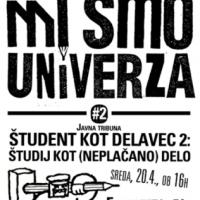 MI SMO UNIVERZA - KDO UNIVERZA JE?