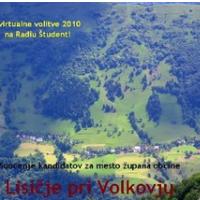 LOKALNE VIRTUALNE VOLITVE 2010 3# - LISIJE PRI VOLKOVJU