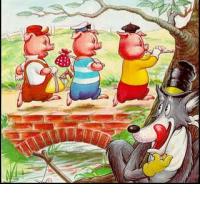 Ana P.+ Božo P.+ Katja P. je jutro treh Pjev ali poprdevanje v prostem slogu.